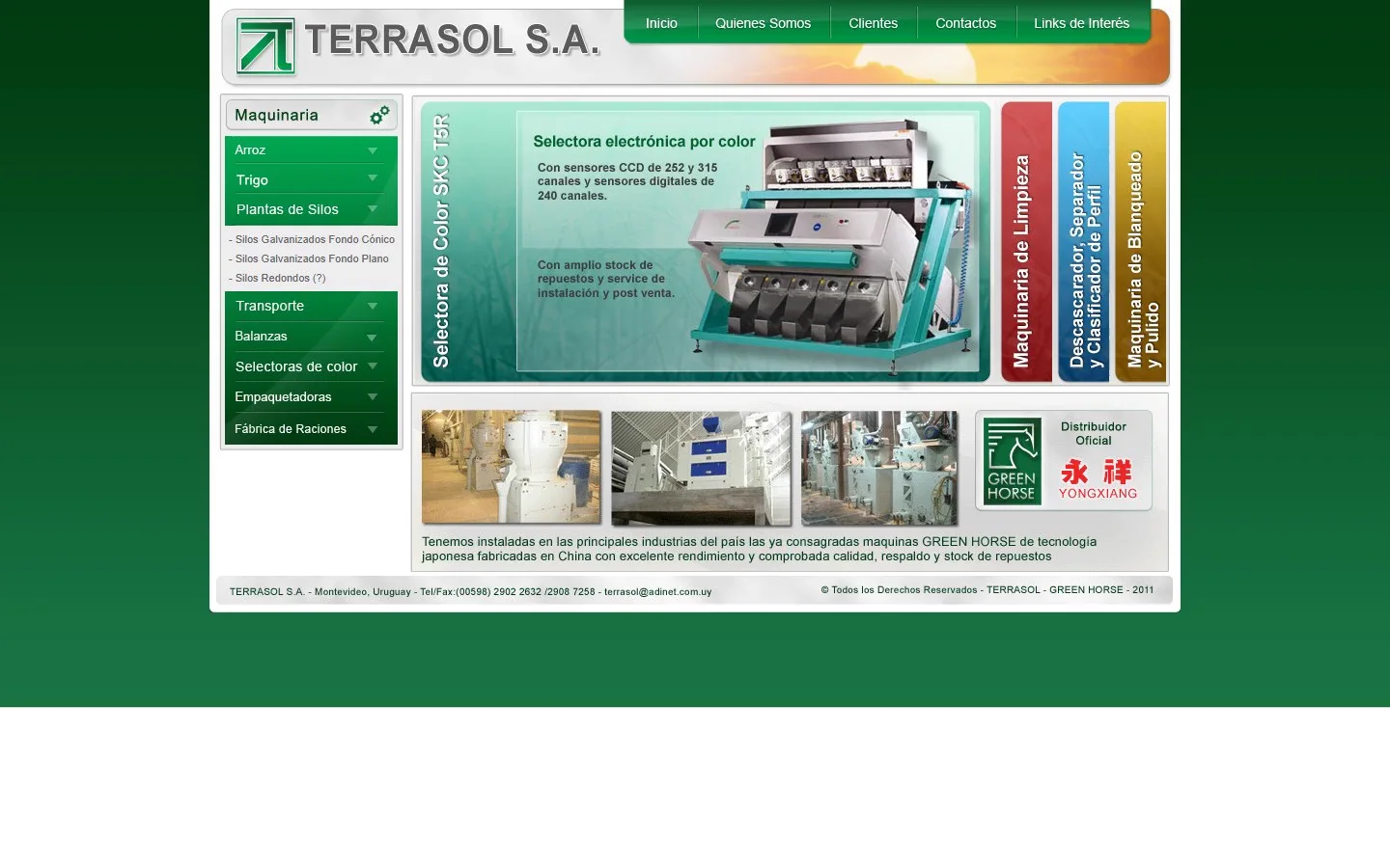 Terrasol — Antes