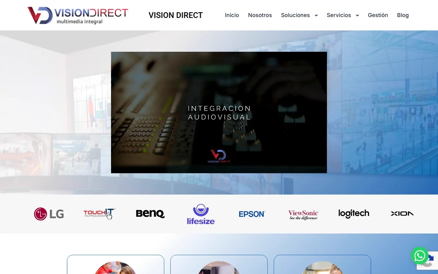 Vision Direct — Antes