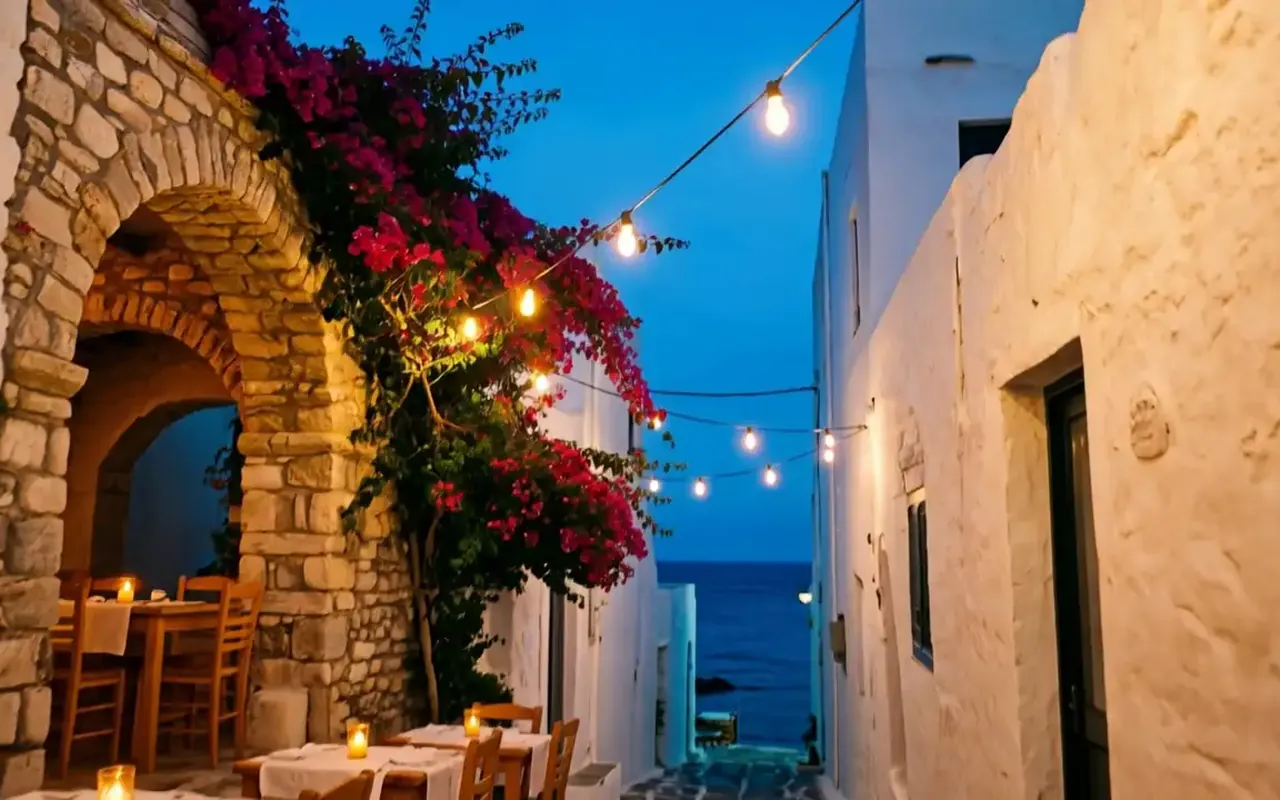 A table at dusk sells more than a menu in a PDF.