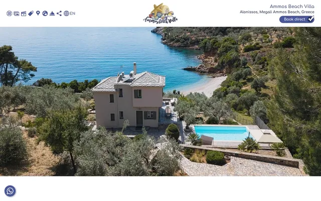 Ammos Beach Villa — Old site · Home