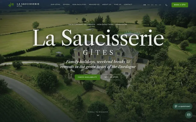 La Saucisserie Gîtes — New site · Home
