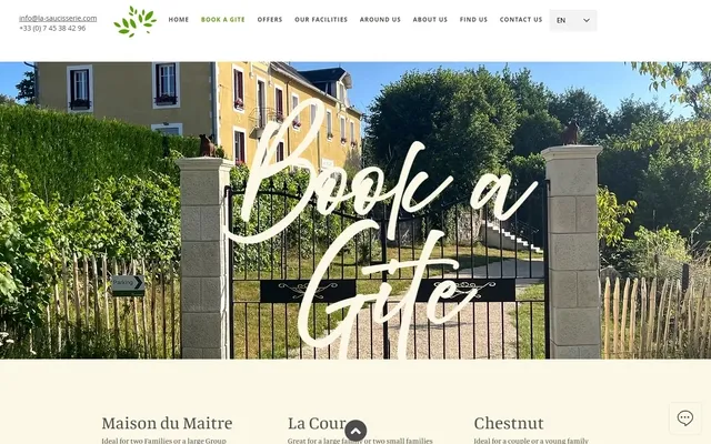 La Saucisserie Gîtes — Old site · Accommodation