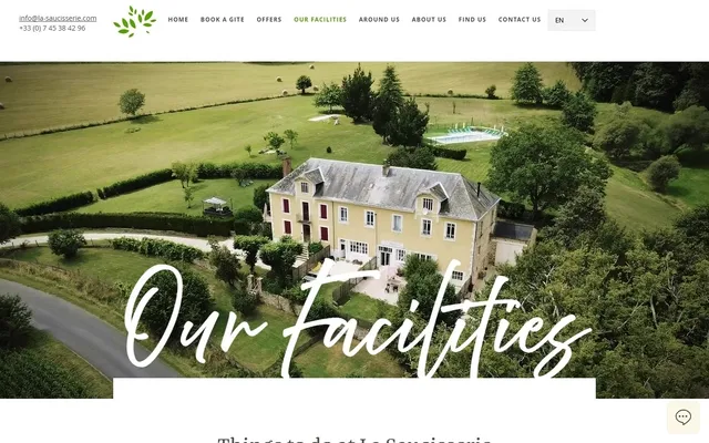 La Saucisserie Gîtes — Old site · Facilities