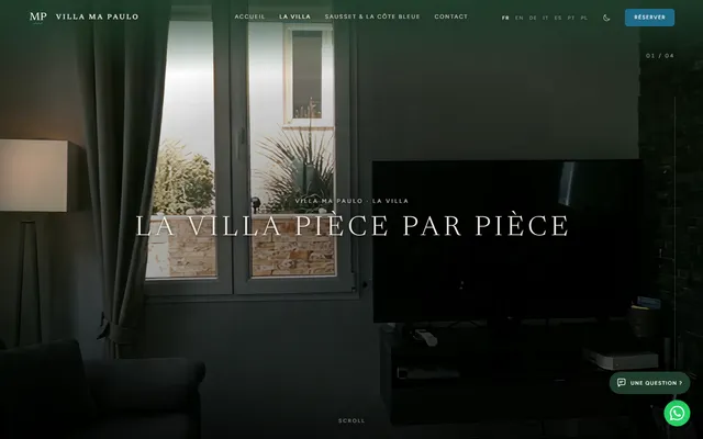 Villa Ma Paulo — New site · /la-villa