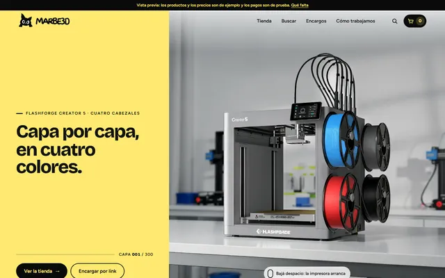 MARBE3D — Nouveau site · Home