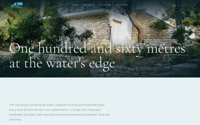 Villa Mare Nostrum — New site · /villa