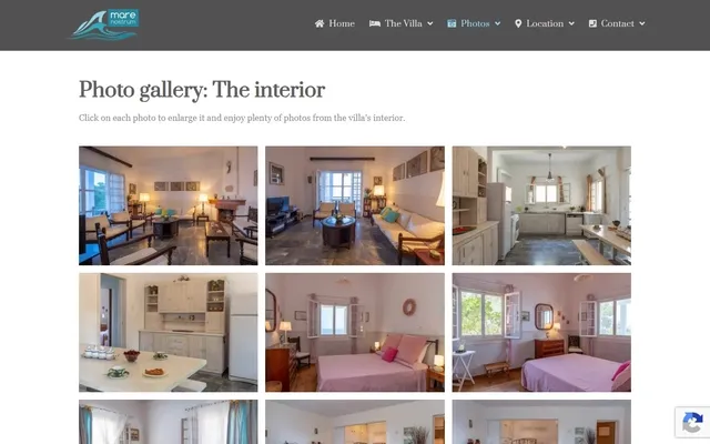 Villa Mare Nostrum — Old site · /gallery-interior