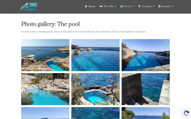 Villa Mare Nostrum — Old site · /gallery-pool