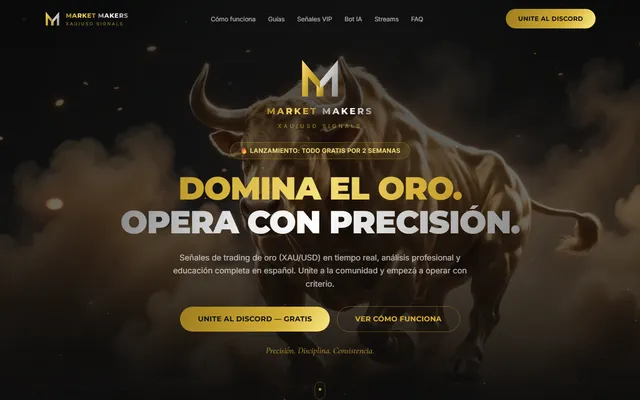 Market Makers — New site · Home