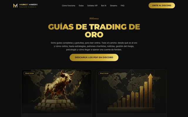 Market Makers — New site · /guias