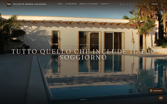 Villetta Nonna Giovanna — New site · /la-villetta