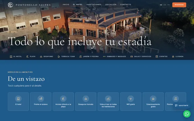 Portobello Suites — Web nueva · /hotel