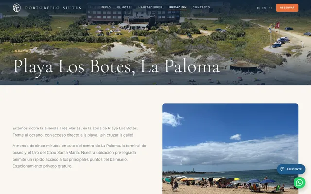 Portobello Suites — Web nueva · /ubicacion