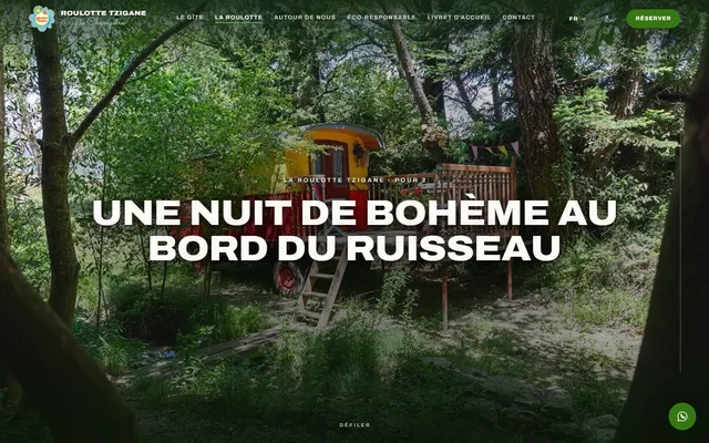 Roulotte Tzigane — New site · /la-roulotte