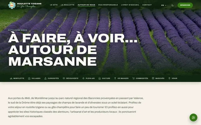 Roulotte Tzigane — New site · /autour-de-nous