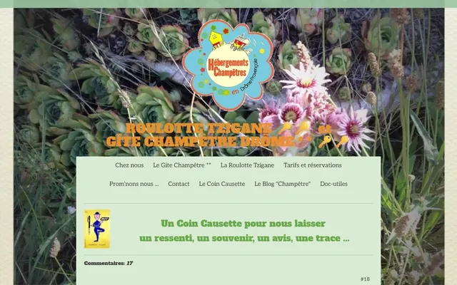 Roulotte Tzigane — Old site · /le-coin-causette