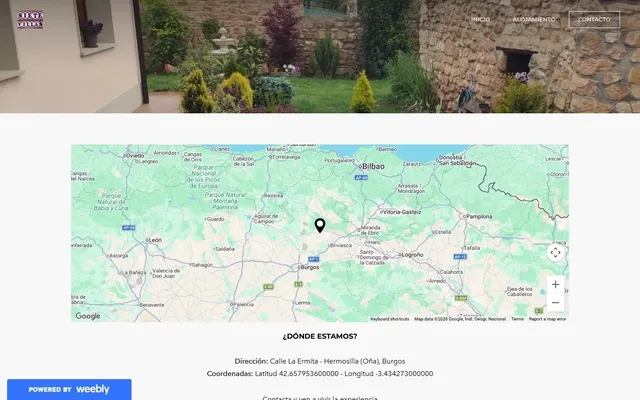 Las Siete Villas — Παλιά ιστοσελίδα · /contacto