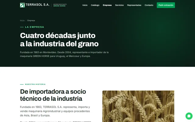 Terrasol — Web nueva · /empresa