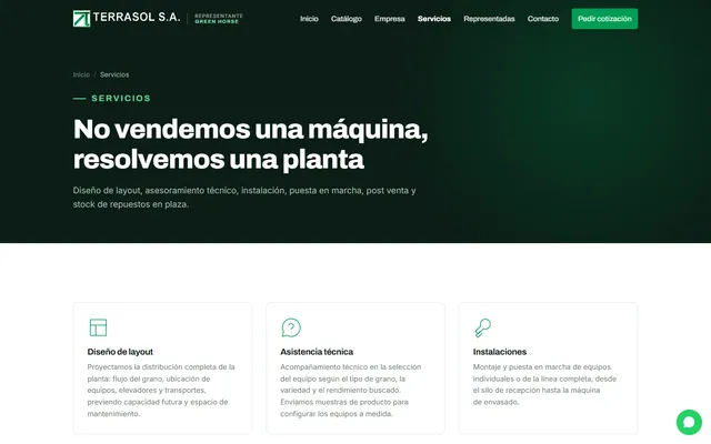 Terrasol — Web nueva · /servicios