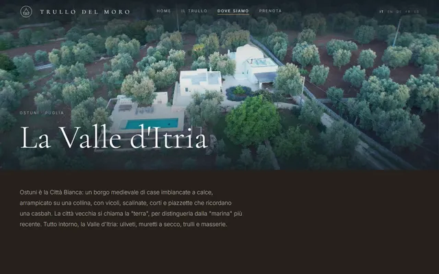 Trullo del Moro — Site novo · /location