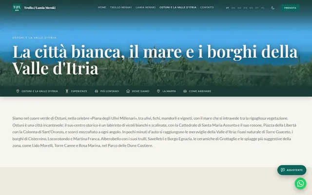 Trullo & Lamia Meraki — New site · /ostuni