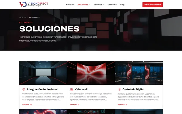 Vision Direct — Web nueva · /soluciones/