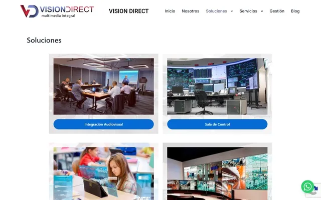Vision Direct — Web vieja · /soluciones