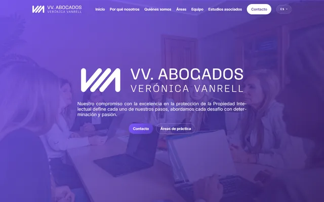 VV Abogados — New site · Equipo