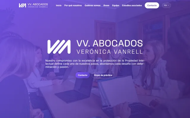 VV Abogados — New site · Contacto