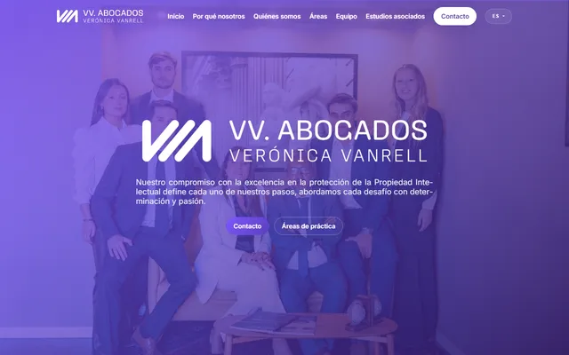 VV Abogados — New site · Estudios asociados