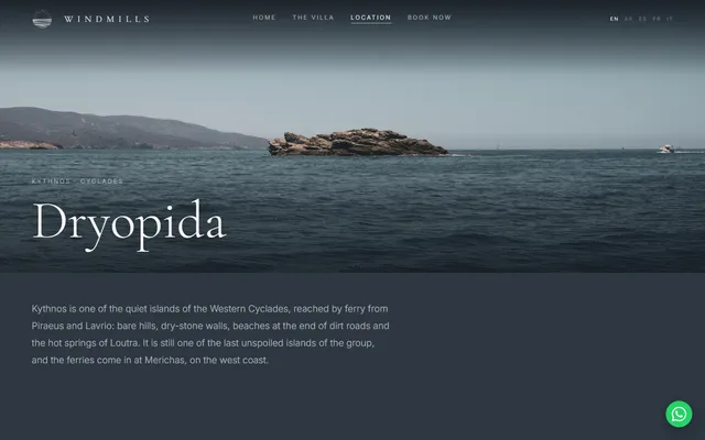 Windmills Kythnos — New site · /location