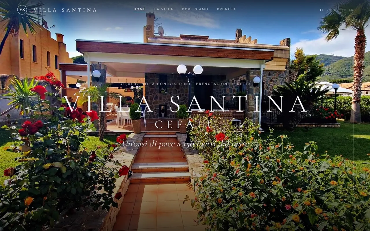 Villa Santina — Depois
