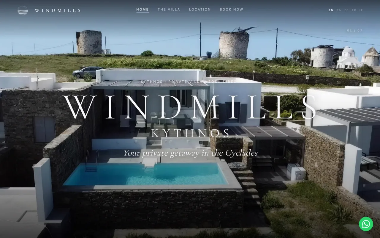 Windmills Kythnos — After